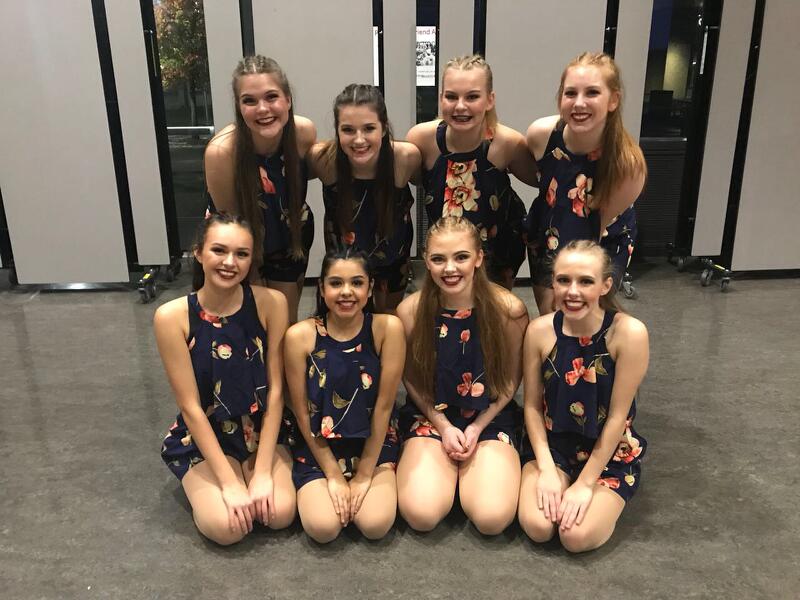 The RCs Jazz routine earned 2nd at the Clackamas Competition. 