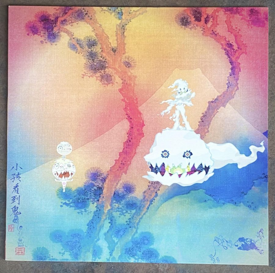 Cover of West's collaborative LP, Kids See Ghosts