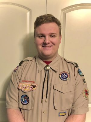 Reed Carty, Eagle Scout and Senior at Clackamas High School