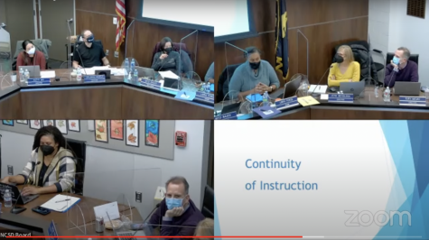 NCSD School Board Meeting on January 13th via YouTube livestream.