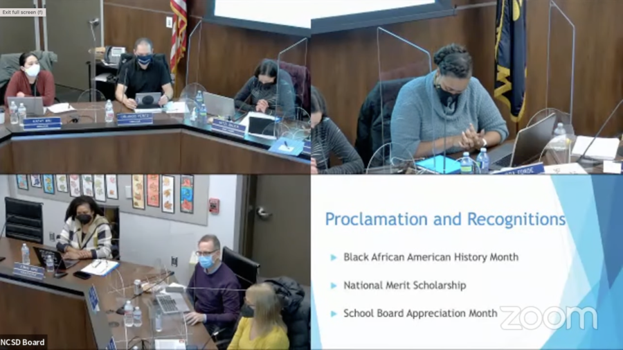 The+NCSD+School+Board+Meeting+livestream+on+Youtube.
