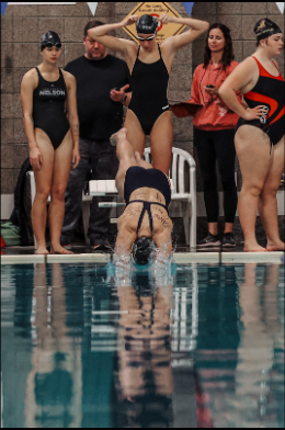 Adrienne C. Nelson High School Swim Season