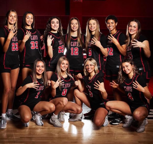 Clackamas Highs girls varsity team.