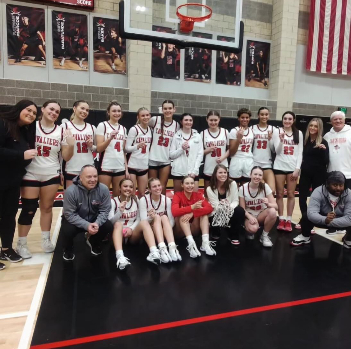 Clackamas High Schools Girls Varsity Basketball Team